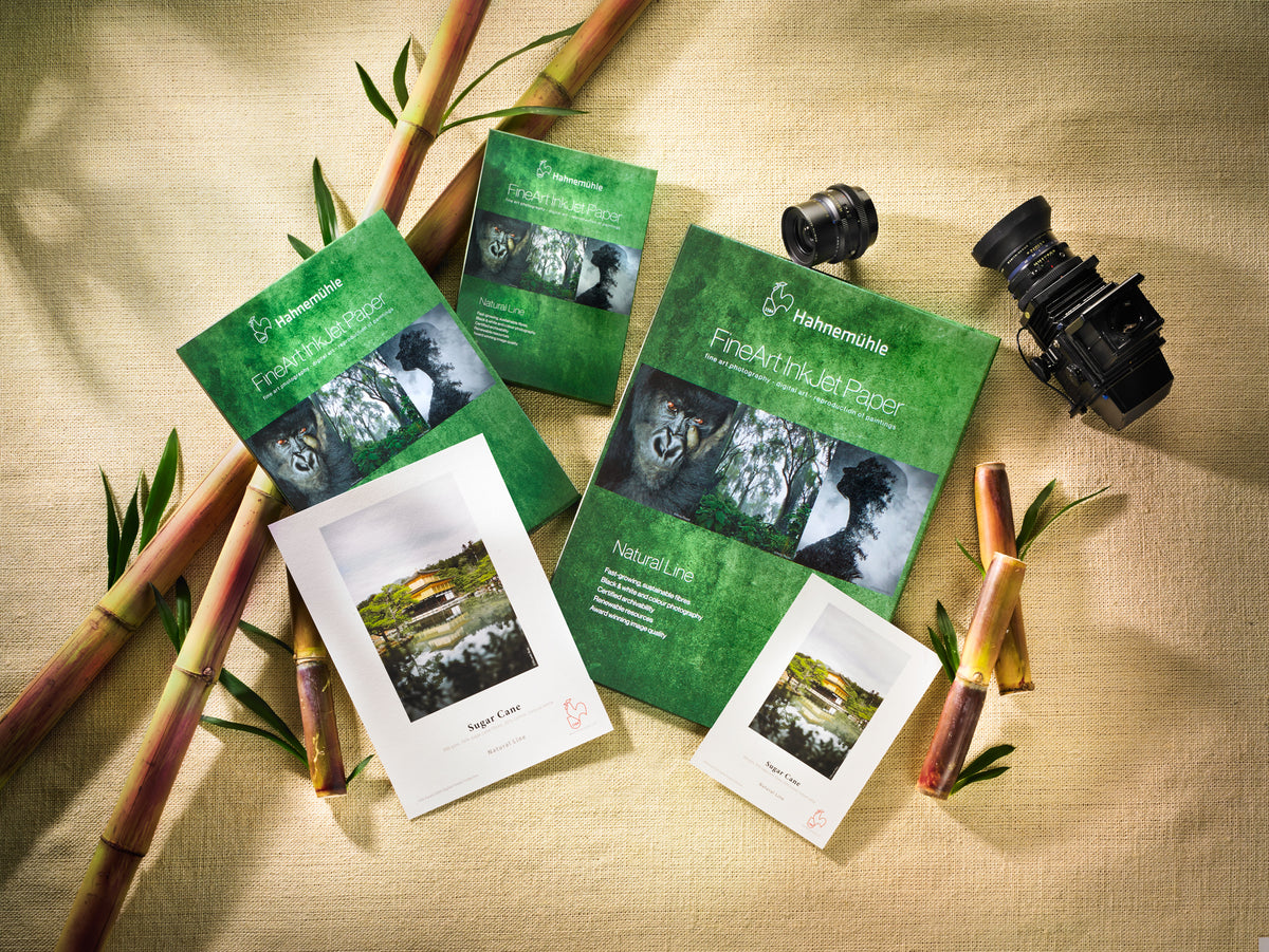 Hahnemühle Sugar Cane - the new green FineArt Inkjet addition to the Natural Line