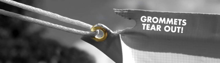 Make the Strongest Banners Possible with Banner Ups Crystal Clear BravoTabs & Banner Tapes – Now Available at Midwest Inkjet