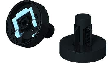 Additional Roll Media Adapters - Pair (C12C935931)