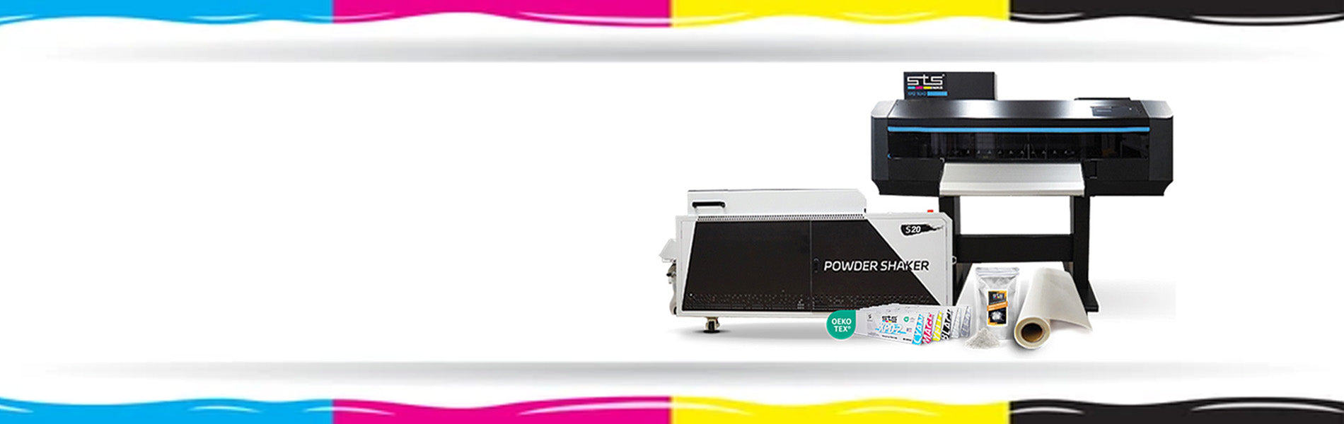 STS XPD 924D DTF PRINTER & 24” AUTOMATIC S20 POWDER SHAKER BUNDLE