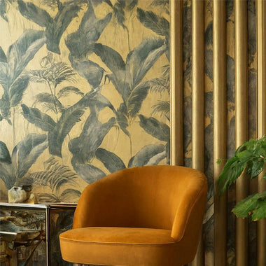 KernowJet Bright Gold Non-Woven Wallcovering