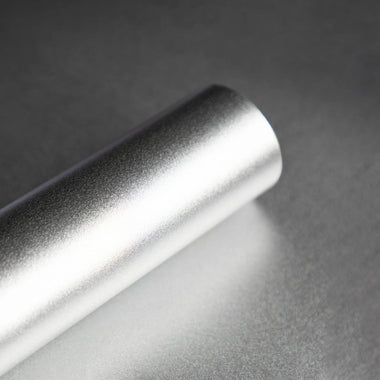 KernowJet Bright Silver Non-Woven Wallcovering - 0