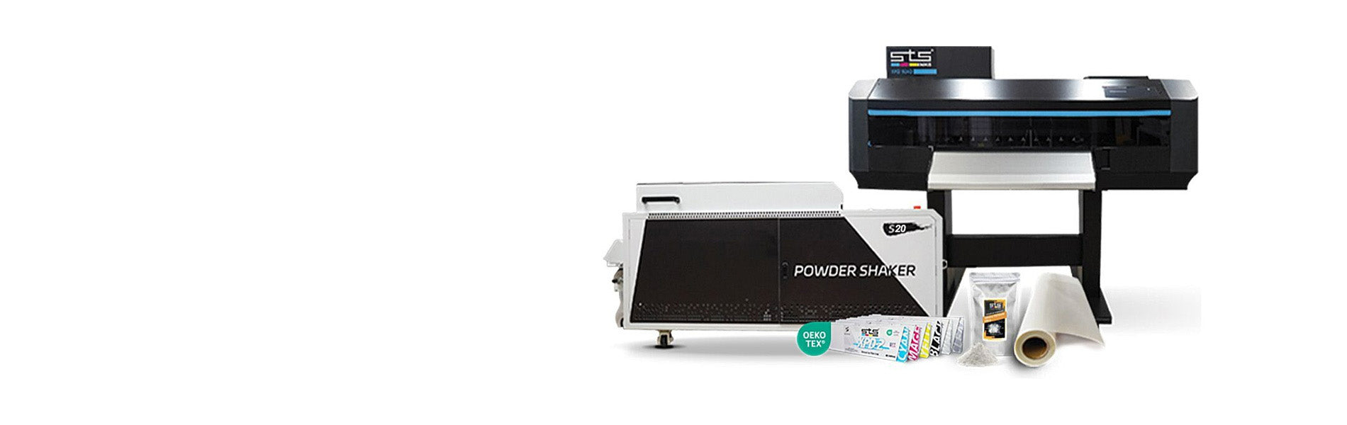 STS XPD 924D DTF PRINTER & 24” AUTOMATIC S20 POWDER SHAKER BUNDLE