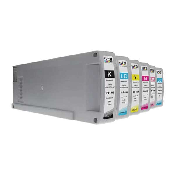 Seiko ColorPainter 64S and 104S Replacement Ink (1000mL) | Midwest Inkjet