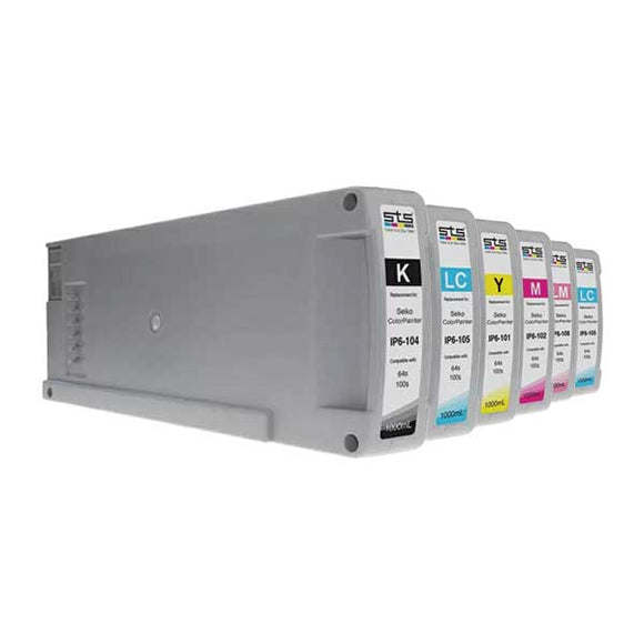 Seiko ColorPainter 64S and 104S Replacement Ink (1000mL)