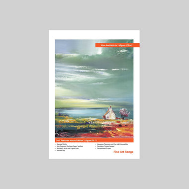 Innova Soft Textured Natural White 315gsm