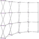 HopUp 10ft Curved Full Height Tension Fabric Display with Fitted Graphic-5