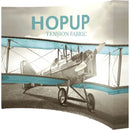 HopUp 10ft Curved Full Height Tension Fabric Display with Fitted Graphic-3
