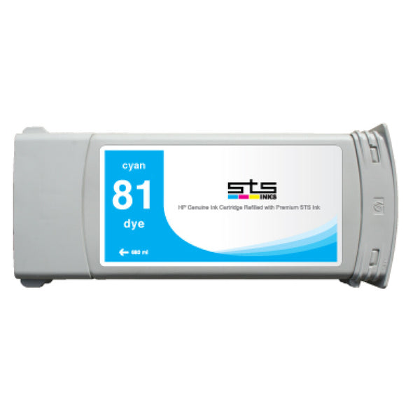 HP 81 Replacement Ink (680mL)