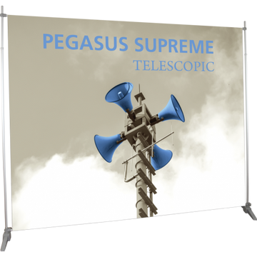 Pegasus Supreme Telescopic Banner Stand - 0