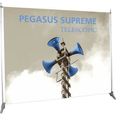 Pegasus Supreme Telescopic Banner Stand - 0