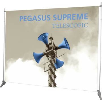 Pegasus Supreme Telescopic Banner Stand