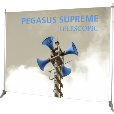 Pegasus Supreme Telescopic Banner Stand