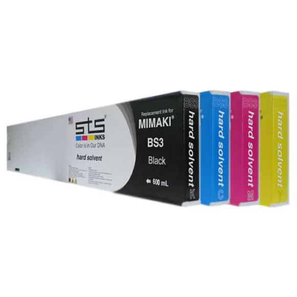 Mimaki Mild Solvent BS3 Replacement Ink (600mL)