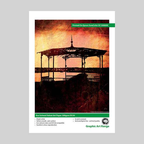 Innova Eco Solvent Velvet Art Paper 300gsm