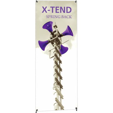 X-Tend 1 Spring Back Banner Stand