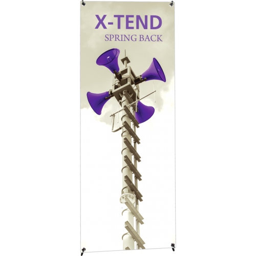 X-Tend 5 Spring Back Banner Stand